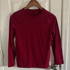 Wonder Nation Burgundy Long Sleeve Top